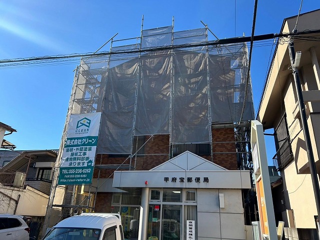 甲府市　屋根カバー工法